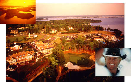 The Point golf community in the Charlotte area features nearly 18 miles of Lake Norman shoreline, a golf course by Greg Norman, six tennis courts and three swimming pools, in addition to exercise equipment and aerobics classes, a teen room, movie theater and kids&rsquo; corner, and a Nantucket-inspired Village setting for its Club facilities, complete with charming cobblestone streets, a Tavern, General Store, Village Green and Meeting House.